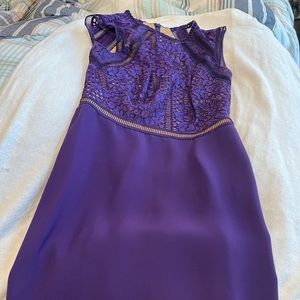 Purple Tadashi Shoi dress